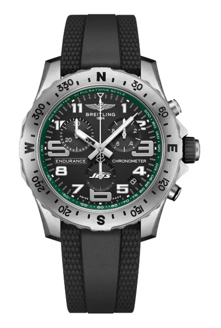 Review Breitling Endurance Pro 44 NFL New York Jets Edition Replica watch E823106A1BGS1